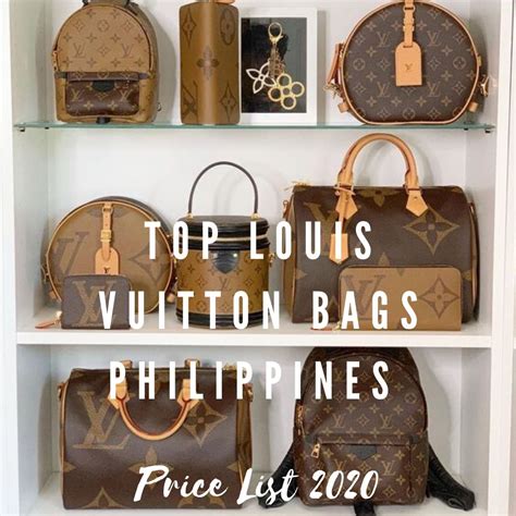 louis vuitton bags prices philippines